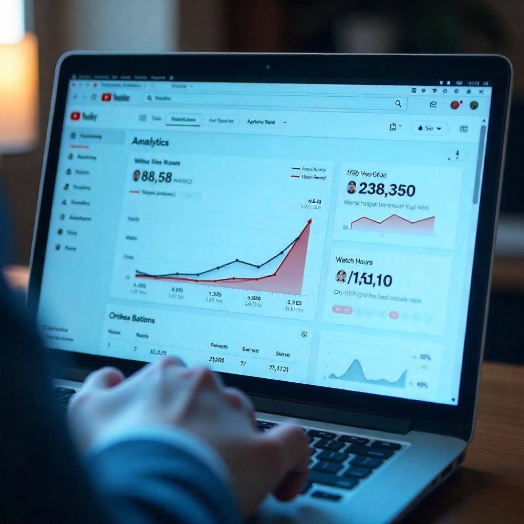 How to Make Money with Vlogging - Tracking YouTube analytics to monitor growth and optimize video performance for better monetization.